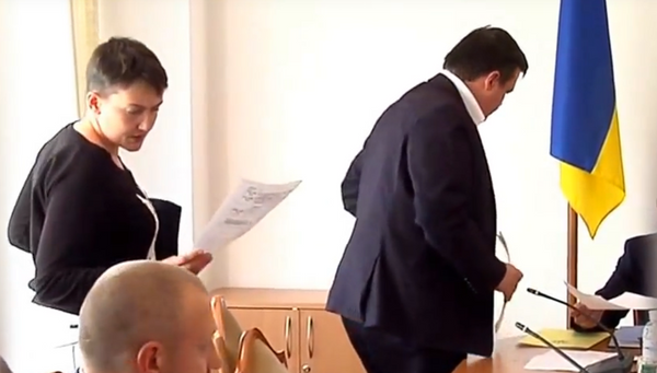 Савченко сорвала заседание комитета ВР