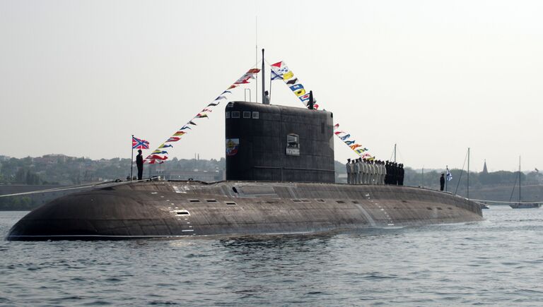 Подводная лодка Б-261 Новороссийск в Севастополе