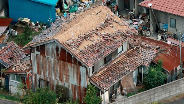 Последствия землетрясения в префектуре Тоттори, Япония. 21 октября 2016