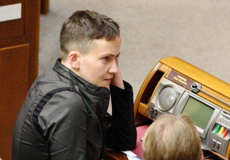 Депутат Верховной рады Украины Надежда Савченко Депутат Верховной рады Украины Надежда Савченко
