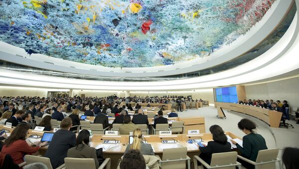 Специальная сессия Совета по правам человека ООН по ситуации в сирийском городе Алеппо в Женеве
