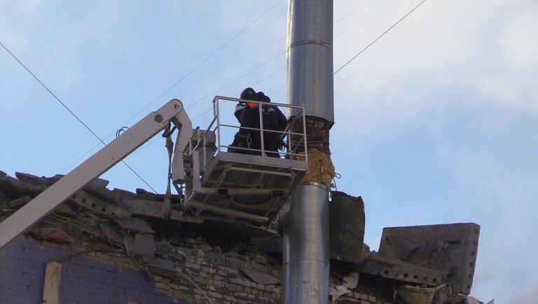 Взрыв газа в жилом доме в Рязани