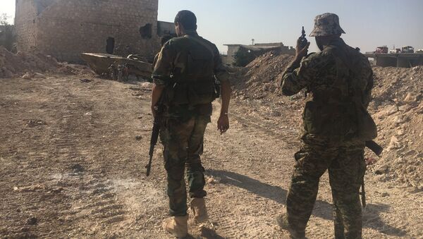 Бойцы сирийской армии готовятся к началу наступления на юге Алеппо
