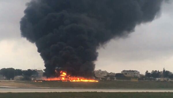 Авиакатастрофа на юге Мальты