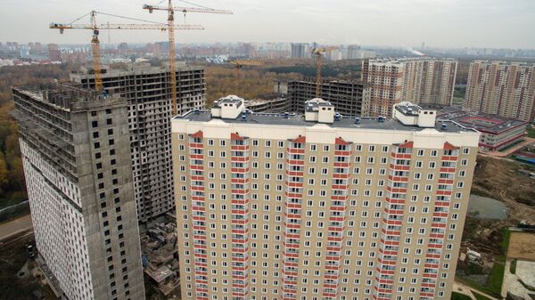 Строительство новых жилых кварталов в Подмосковье