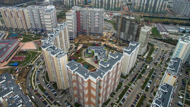Строительство новых жилых кварталов. Архивное фото