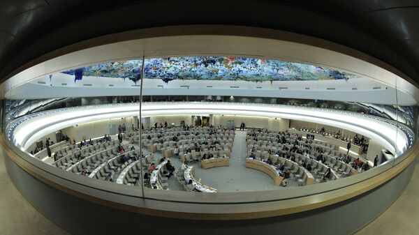 Заседание Совета ООН по правам человека
