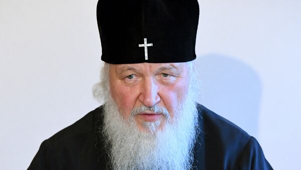 Патриарх Кирилла. Архивное фото