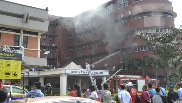 Пожар в больнице Sultanah Aminah в столице малайзийского штата Джохор городе Джохор-Бару. 25 октября 2016 год
