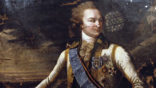 Парадный портрет князя Григория Александровича Потемкина-Таврического. Архивное фото