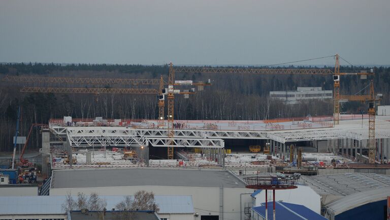 Строительство нового грузового терминала аэропорта Шереметьево к чемпионату мира по футболу - 2018