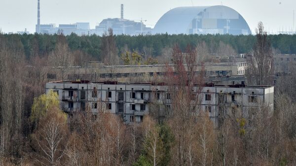 Чернобыльская АЭС. Архивное Фото.