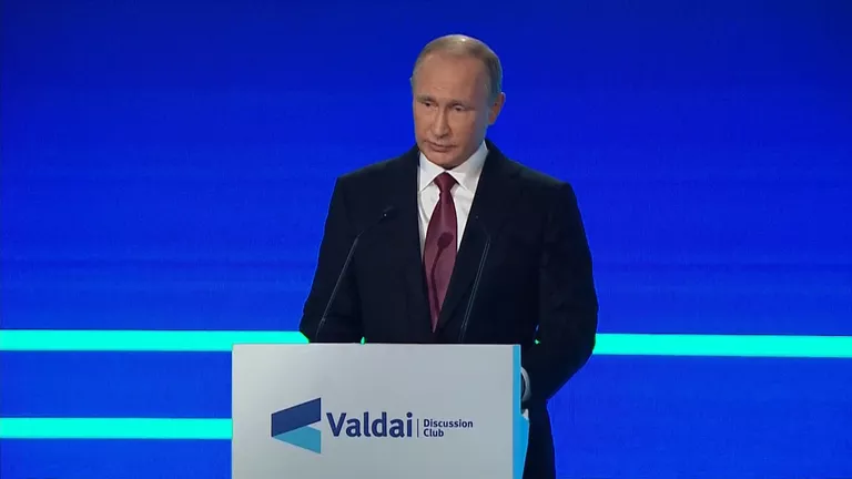 Путин объяснил, зачем в США создают видимость российской военной угрозы Путин объяснил, зачем в США создают видимость российской военной угрозы