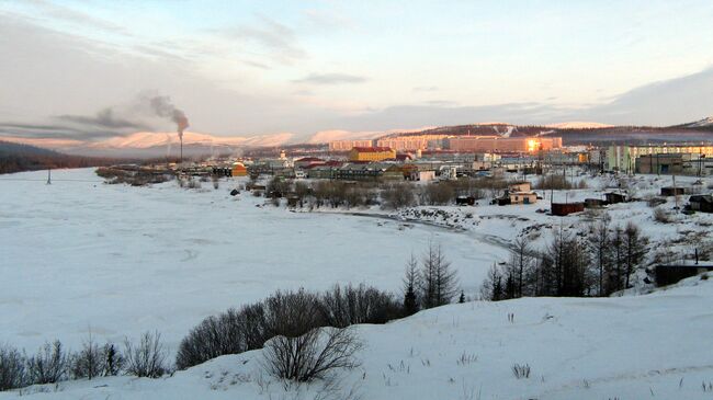 Вид поселка Харп в Ямало-Ненецком автономном округе. Архивное фото