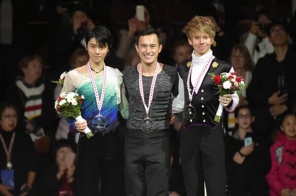 Призеры этапа Skate Canada Гран-при по фигурному катанию Призеры этапа Skate Canada Гран-при по фигурному катанию