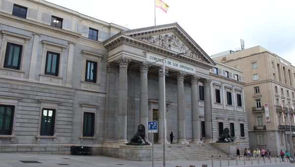 Здание конгресса депутатов в Мадриде. Архивное фото