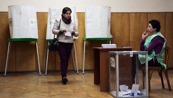 Второй тур парламентских выборов в Грузии