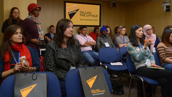 Sputnik запускает мастер-классы для молодых журналистов