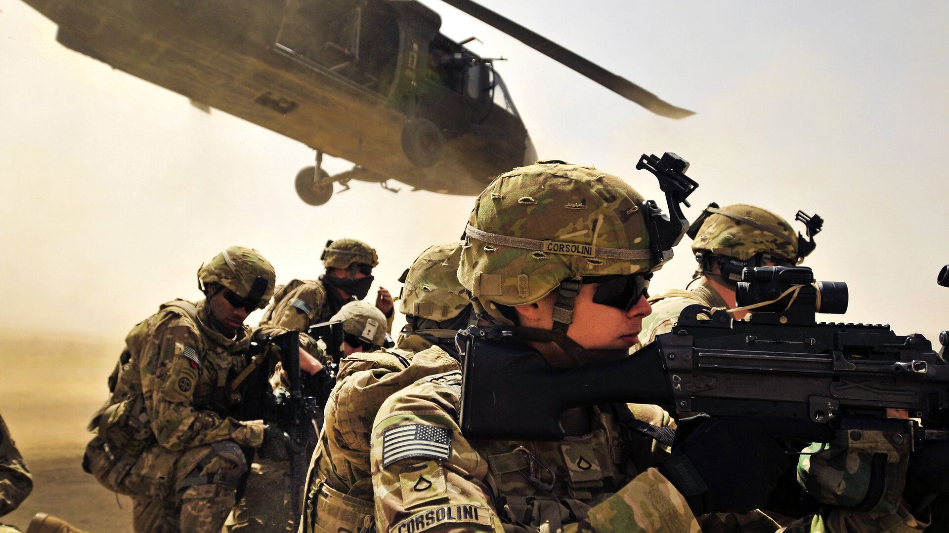 Военнослужащие армии США в провинции Кандагар, Афганистан - РИА Новости, 1920, 27.02.2019