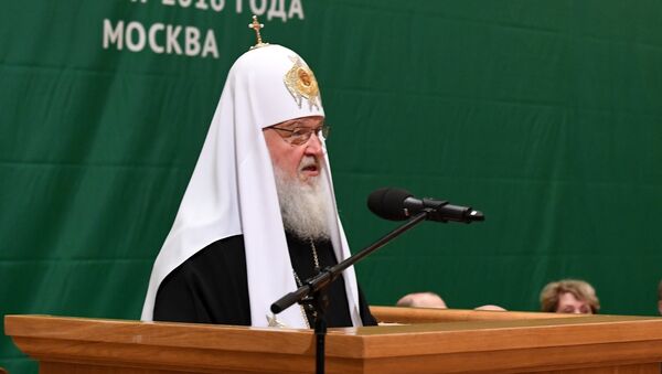 XX Всемирный Русский Народный Собор. Патриарх Кирилл