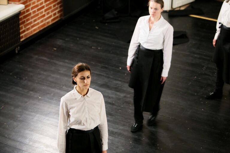 Перформанс лаборатория Клаудии Кастеллуччи Verso La Specie в Новом Пространстве Театра Наций