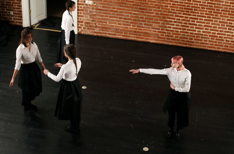 Перформанс лаборатория Клаудии Кастеллуччи Verso La Specie в Новом Пространстве Театра Наций