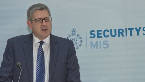 Генеральный директор Службы безопасности Великобритании Эндрю Паркер. 2014 год