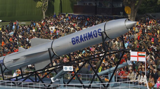 Крылатая ракета Брамос. Архивное фото