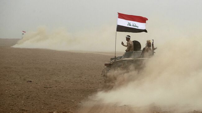 Иракские военные в окрестностях Мосула. Архивное фото