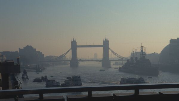 Вид на Тауэрский мост в Лондоне. Архивное фото