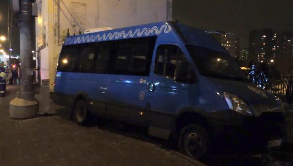 Последствия ДТП с участием маршрутного такси, сбившего пятерых человек на ул. Краснодарская