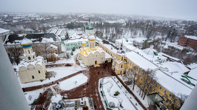 Свято-Троицкая Сергиева Лавра в Сергиевом Посаде. Архивное фото