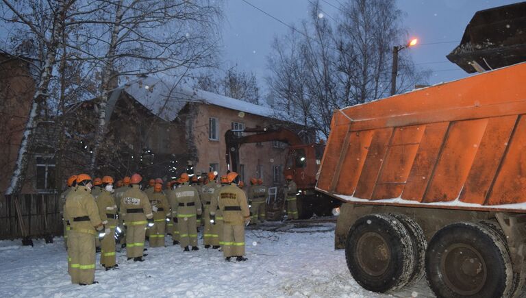 Последствия взрыва газа в жилом доме в Иваново