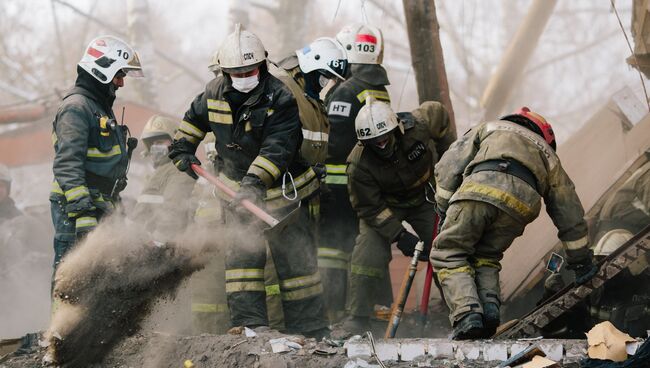 Последствия взрыва газа в жилом доме в Иваново