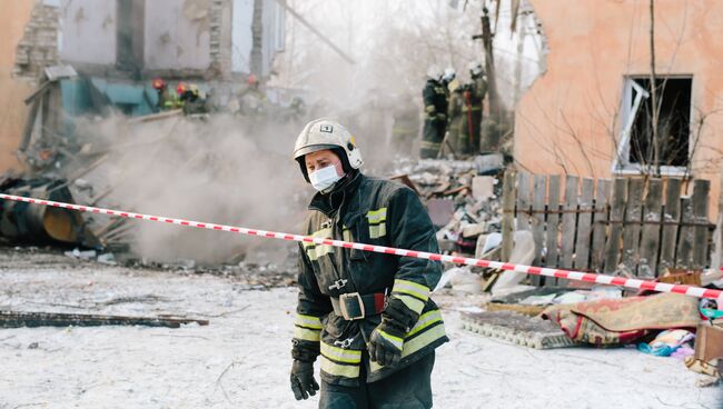 Последствия взрыва газа в жилом доме в Иваново