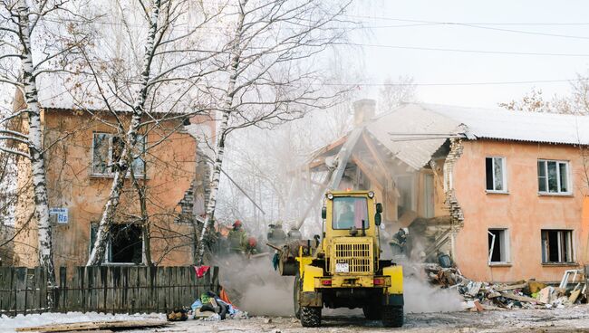 Последствия взрыва газа в жилом доме в Иваново