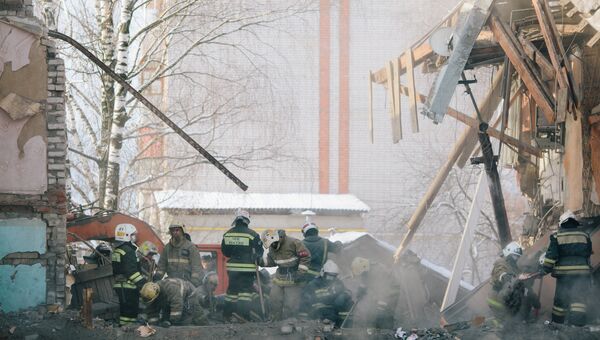 Последствия взрыва газа в жилом доме в Иваново. Архивное фото
