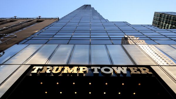 Вид на Трамп-тауэр в Нью-Йорке. Архивное фото