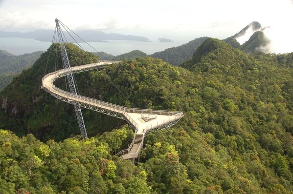 Небесный мост Лангкави. Кедах, Малайзия