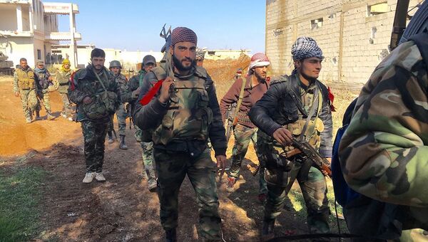Солдаты сирийской армии в провинции Дераа. Архивное фото