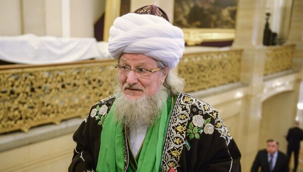 Верховный муфтий России, председатель Центрального духовного управления мусульман Талгат Таджутдин. Архивное фото