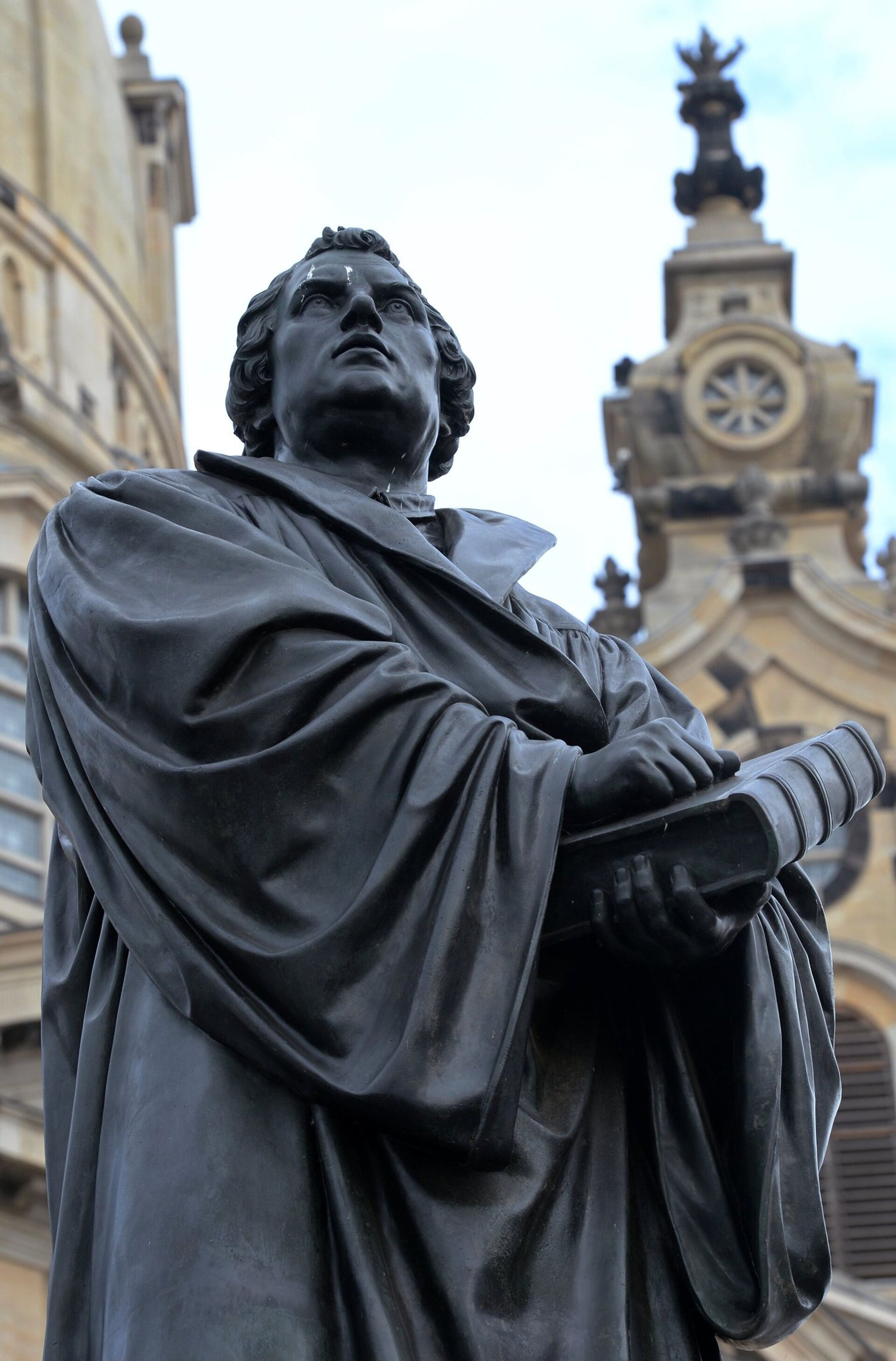 Памятник Мартину Лютеру в Дрездене - РИА Новости, 1920, 12.04.2023