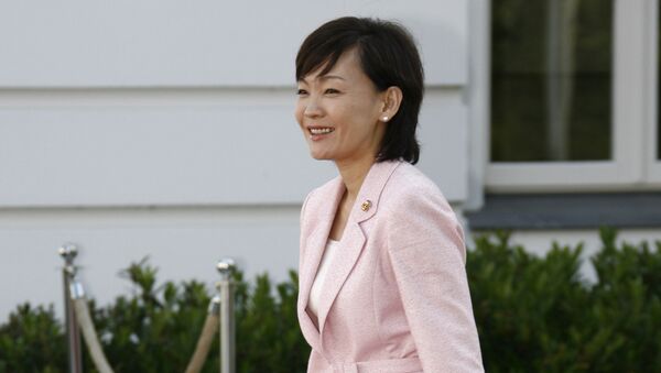 Супруга премьер-министра Японии Аки Абэ