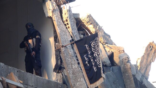 Боевик террористической группировки Джебхат ан-Нусра в Сирии