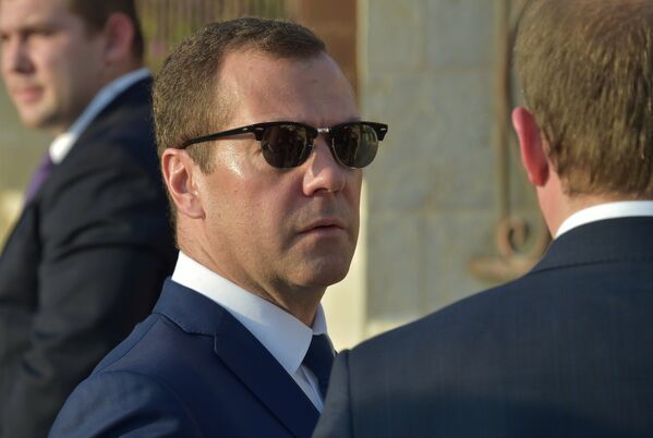 Официальный визит премьер-министра РФ Д. Медведева в Палестину