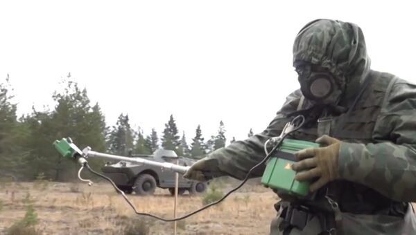 Радиометры, спецтехника и роботы: российские войска РХБЗ в действии