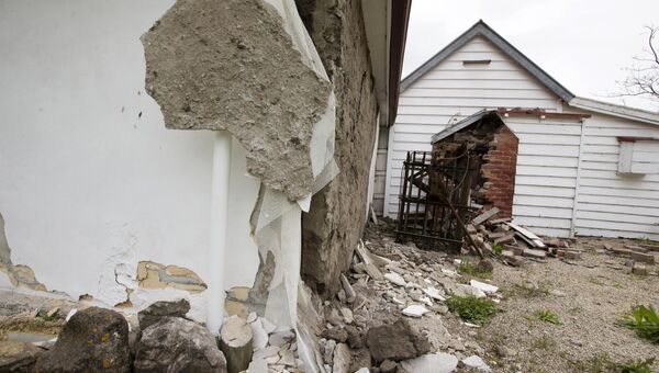 Последствия землетрясения в Новой Зеландии