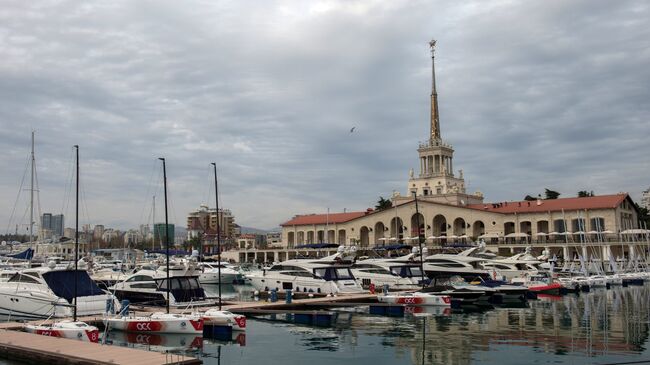 Морской порт Сочи. Архивное фото