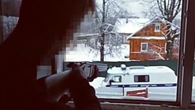 Стоп-кадр из видео, опубликованного в Instagram одного из подростков