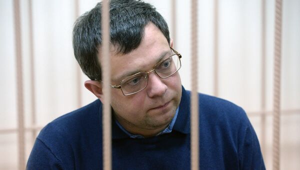 Заместитель губернатора Кемеровской области Александр Данильченко в Центральном районном суде Новосибирска